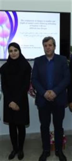 جلسه دفاع از پایاننامه دکتر پرستو نسترین دستیار تخصصی گروه ارتودنتیکس