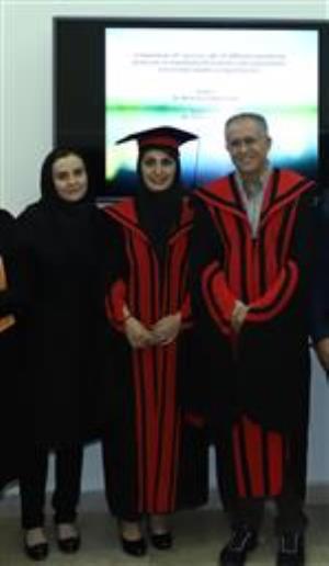 جلسه دفاع از پایاننامه خانم دکتر مهرنوش محمدی دستیار تخصصی گروه اندودانتیکس