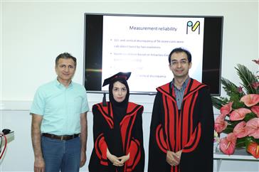 جلسه دفاع از پایاننامه دستیار تخصصی گروه ارتودنسی خانم دکتر شبنم تهمتن