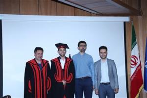 جلسه دفاع از پایاننامه دستیار تخصصی گروه دندانپزشکی ترمیمی آقای دکتر مهدی رهبر