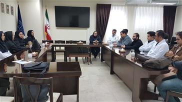 جلسه معارفه مسئول جدید EDO