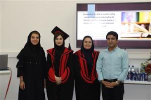 جلسه دفاع از پایاننامه خانم دکتر نیلوفر عظیما دستیار تخصصی گروه دندانپزشکی کودکان