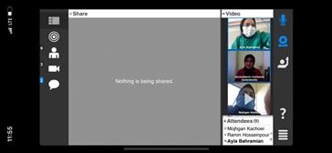جلسه دفاع مجازی دانشجو ام البنین محسنی 