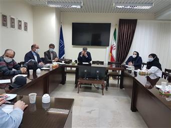 جلسه مسئولین دانشكده با روساي دانشكده هاي تابعه دانشگاه سهند